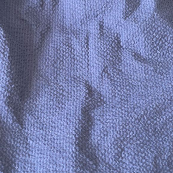 Banana Republic Womens Dress Size 2 Strapless Peplum Pucker Blue Mini Cocktail - Picture 6 of 12